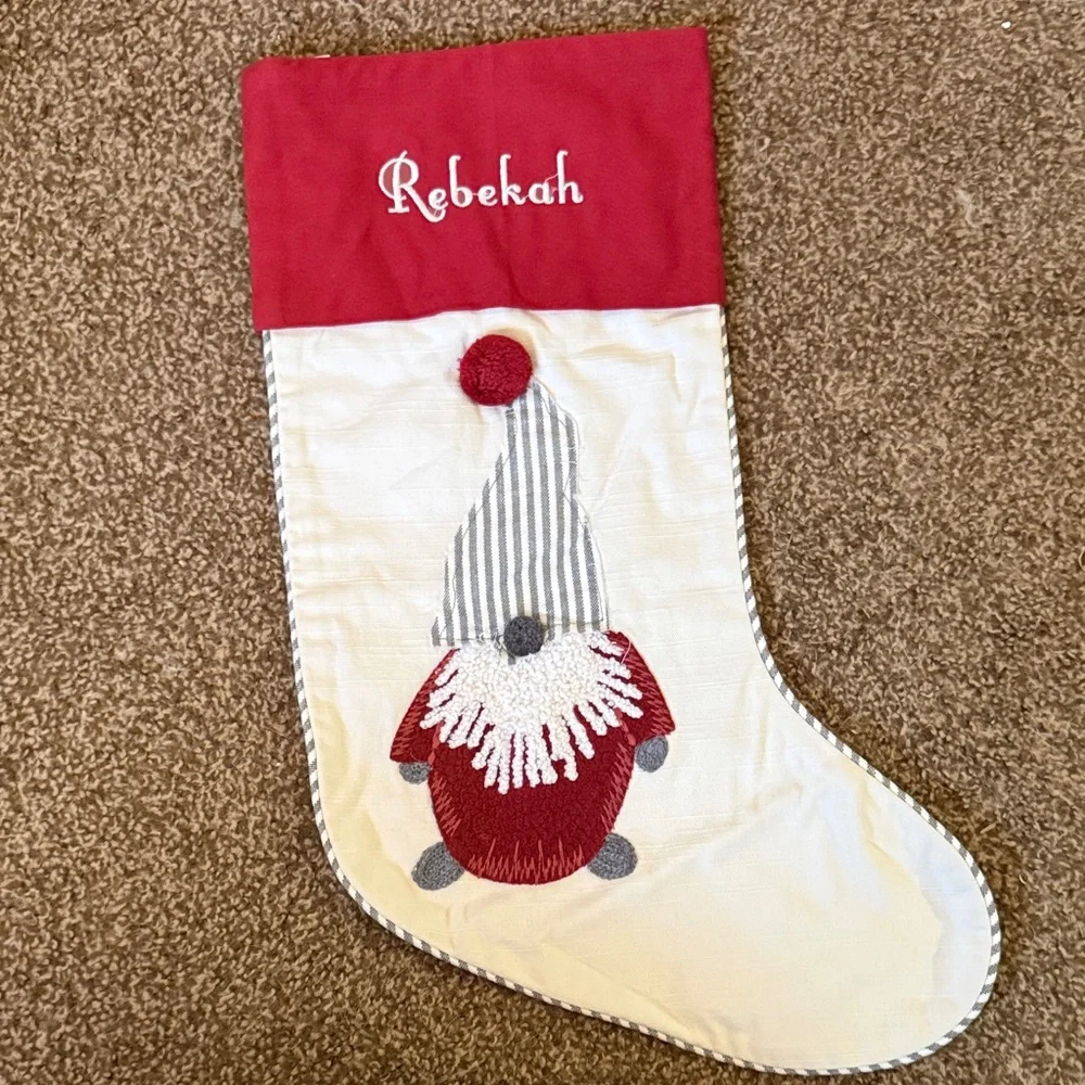 Pottery Barn Rebekah Stocking